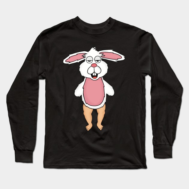 Bunny #BabyLegs Long Sleeve T-Shirt by Joel Plus